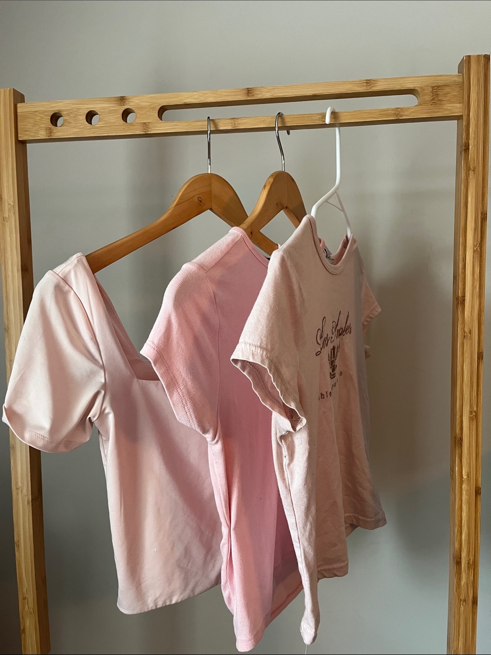 Pack of 3 Light Pink Tops